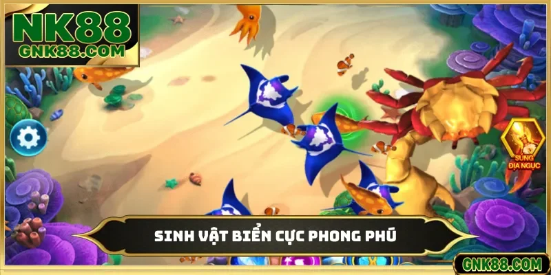 Sinh vật biển cực phong phú